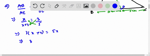 a-one-side-of-a-triangle-is-4-mathrmcm-longer-than-another-side-the-ray-bisecting-the-angle-formed-b