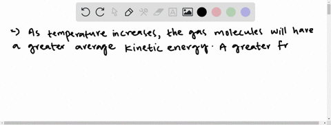 rationalize-the-temperature-dependence-of-the-solubility-of-a-gas-in-terms-of-the-kinetic-molecular-