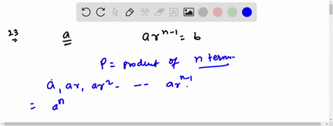 if-the-first-and-the-ntext-th-term-of-a-gp-are-a-and-b-respectively-and-if-mathrmp-is-the-product-of