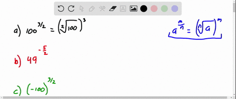 in-the-following-exercises-simplify-a-100frac32-b-49-frac52-c-100frac32