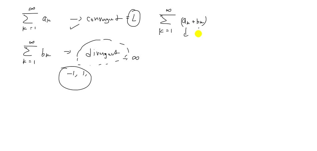 SOLVED:(a) Let ∑k=1^∞ ak be a convergent series with 0