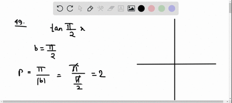 find-the-period-and-sketch-the-graph-of-the-equation-show-the-asymptotes-ytan-fracpi2-x