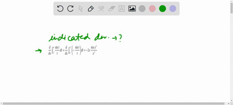 find-the-indicated-derivative-fracdd-x-int_x20-fracsin-tt-d-t-2