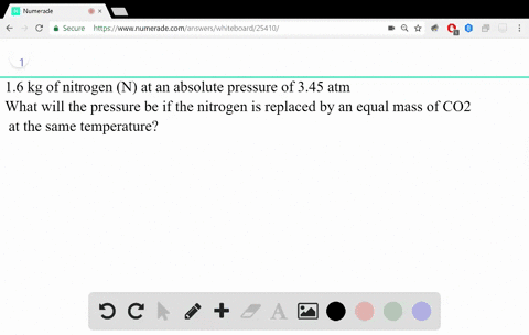 ii-a-storage-tank-contains-216-kg-of-nitrogen-n_2-at-an-absolute-pressure-of-345-atm-what-will-the-p
