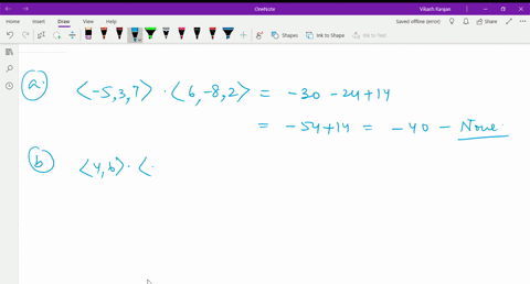 19-20-determine-whether-the-given-vectors-are-orthogonal-parallel-or-neither-beginarrayltext-a-mathb