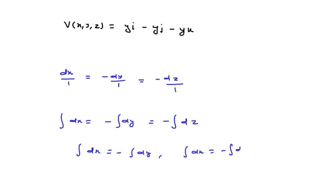 SOLVED:For The Velocity Field Given By Prob.