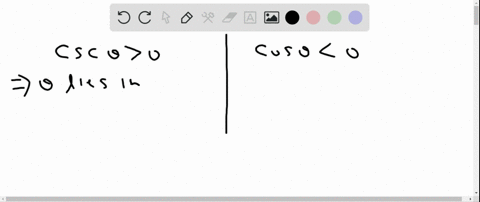 find-the-quadrant-in-which-u-lies-from-the-information-given-csc-theta0-quad-text-and-quad-cos-theta