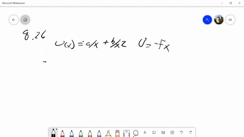 find-the-force-corresponding-to-the-potential-energy-ux-a-xb-x2