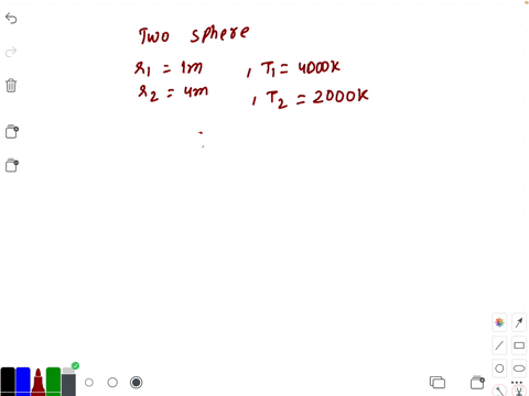 two-spheres-of-the-same-material-have-radii-1-mathrmm-and-4-mathrmm-and-temperatures-4000-mathrmk-an