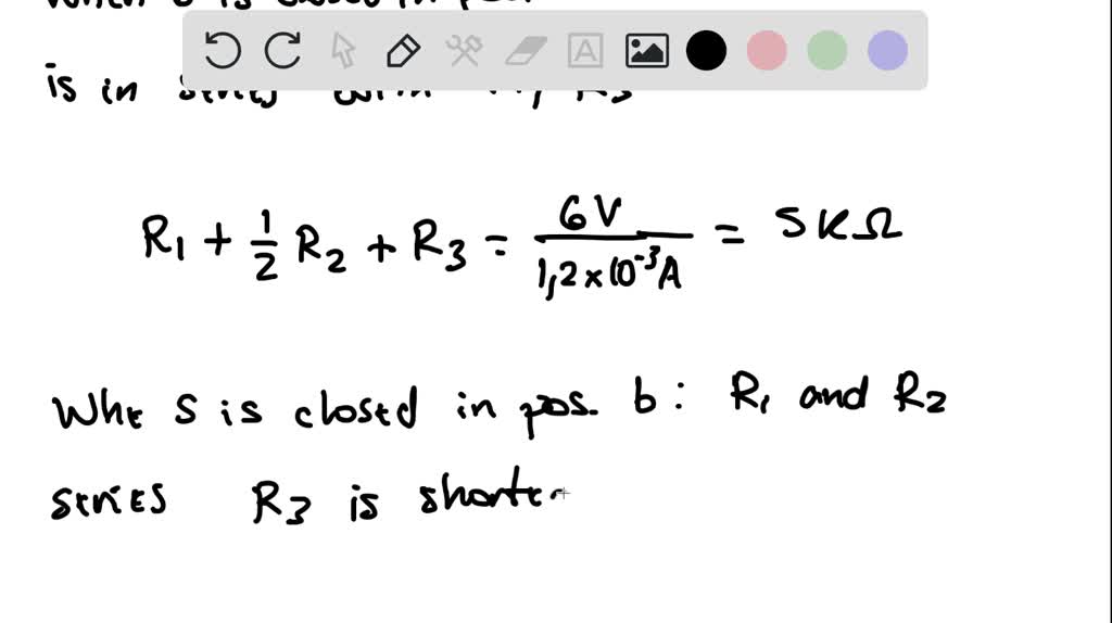 SOLVED:A battery with ℰ=6.00 V and no internal resistance supplies ...