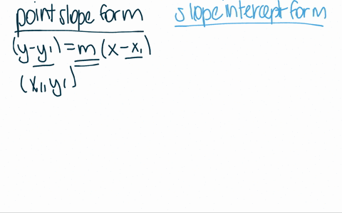 discuss-the-merits-and-drawbacks-of-point-slope-form-and-y-intercept-form