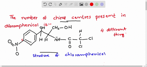 the-number-of-chiral-carbons-in-chloramphenicol-is