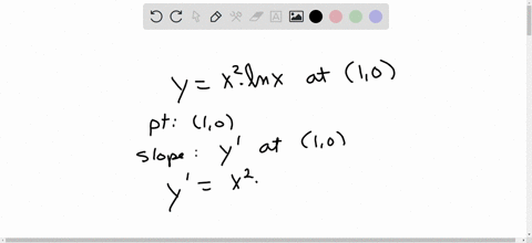 find-an-equation-of-the-tangent-line-to-the-curve-at-the-given-point-yx2-ln-x-quad10-2