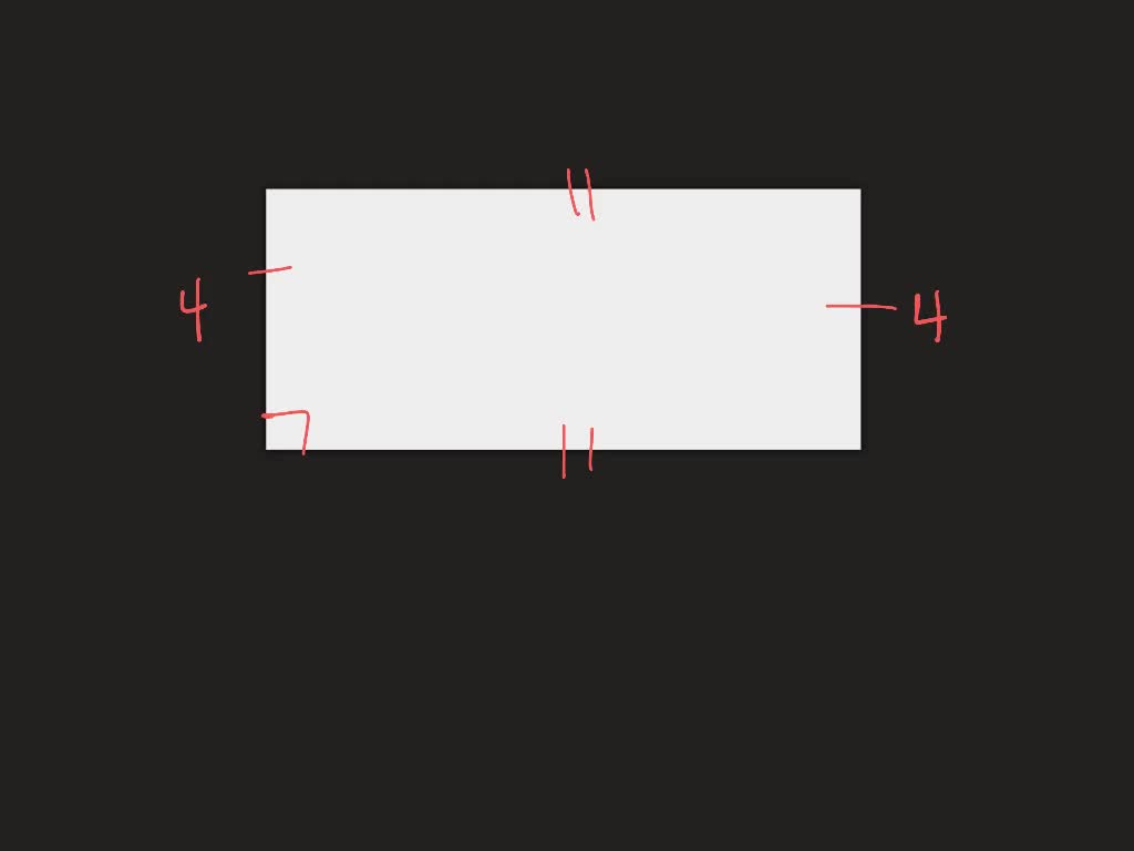 SOLVED Find The Perimeter And Area Of Each Figure 