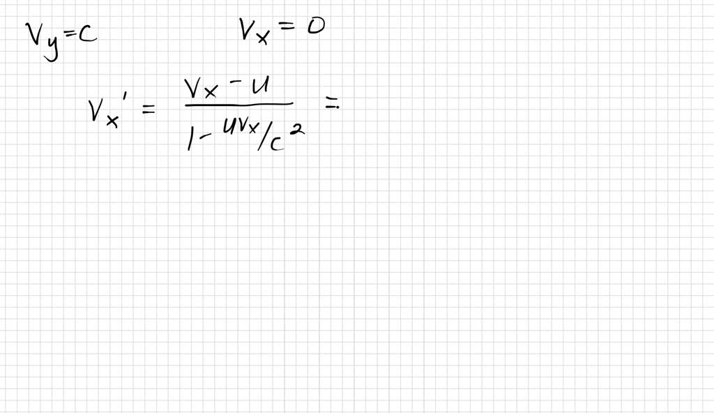 solved-observer-o-fires-a-light-beam-in-the-y-direction-vy-c-use