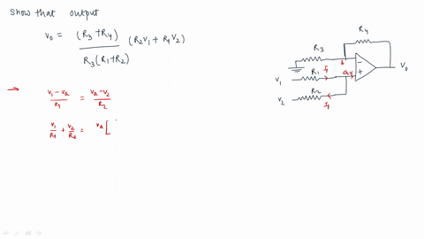 show-that-the-output-voltage-v_o-of-the-circuit-in-fig-567-is-v_ofracleftr_3r_4rightr_3leftr_1r_2rig