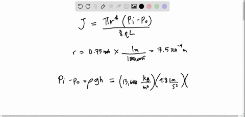 how-much-water-will-flow-in-300-s-through-200-mathrmmm-of-capillary-tube-of-150-mathrmmm-id-if-the-p