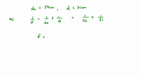 a-lightbulb-is-56-mathrmcm-from-a-convex-lens-and-its-image-appears-on-a-screen-31-mathrmcm-on-the-o