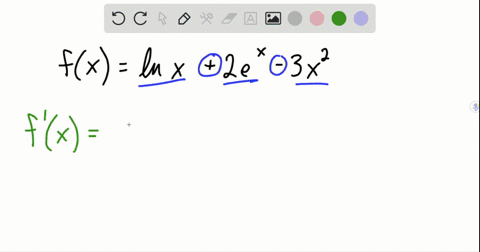 find-fprimex-fxln-x2-ex-3-x2