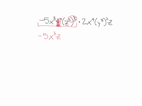 simplify-5-x-3-y-0z-2-3-cdot-2-x-4y-3-2-z