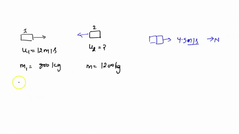 two-cars-collide-head-on-and-lock-bumpers-on-an-icy-frictionless-road-one-car-has-a-mass-of-800-math