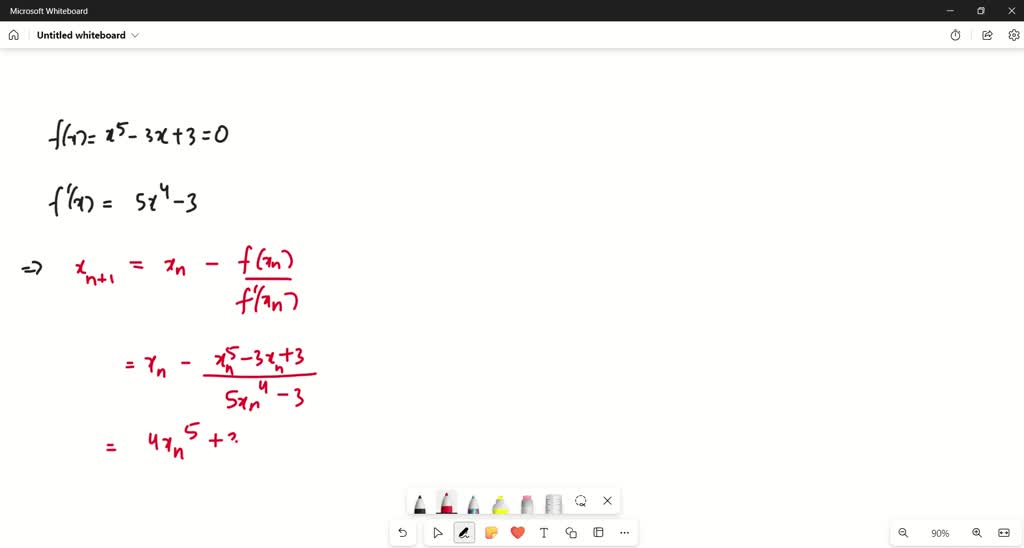 SOLVED:Solve Prob. 3 By The Newton-Raphson Method.