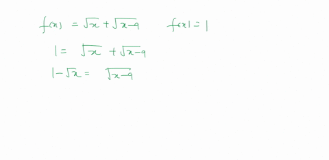 solve-if-fxsqrtxsqrtx-9-find-any-x-for-which-fx1