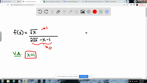 find-the-vertical-and-horizontal-asymptotes-fxfracsqrtx2-sqrtx-x-1