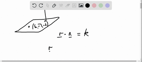 find-a-particular-equation-of-the-plane-described-perpendicular-to-vecn3-vecimath-5-vecjmath4-veck-c