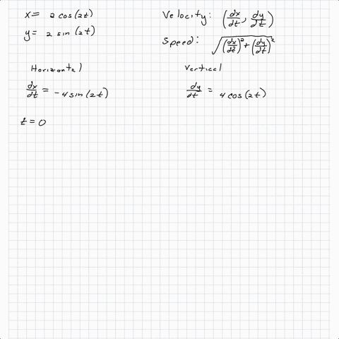 in-exercises-parametric-equations-for-the-position-of-an-object-are-given-find-the-objects-velocit-8