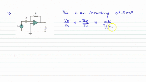 for-the-differentiator-shown-in-fig-1093-obtain-mathbfv_o-mathbfv_s-find-v_ot-when-v_stv_m-sin-omega