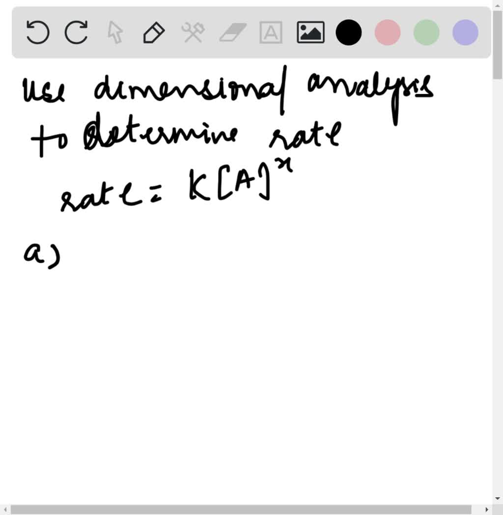 solved-rate-data-were-obtained-at-25-c-for-the-following-reaction