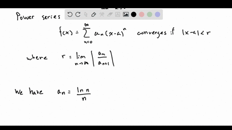 find-the-radius-of-convergence-and-interval-of-convergence-of-the-power-series-sum_n4-fracln-nn-xn