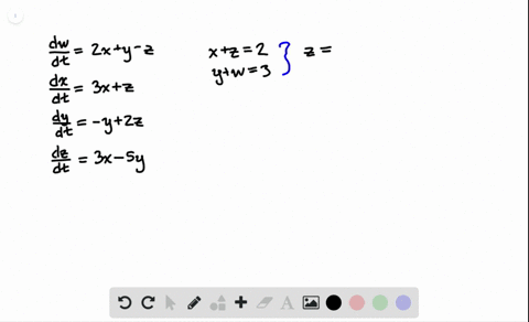 consider-the-following-homogeneous-system-of-four-linear-differential-equations-beginaligned-d-w-d-t
