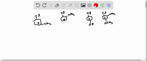 what-will-be-the-order-of-reactivity-for-the-nucleophilic-substitution-of-chlorine-in-the-following-