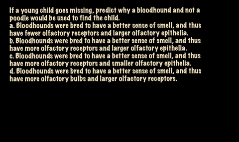 if-a-young-child-goes-missing-predict-why-a-bloodhound-and-not-a-poodle-would-be-used-to-find-the-ch