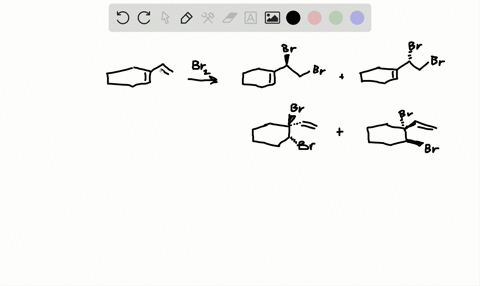 a-give-the-products-of-the-following-reaction-b-how-many-stereoisomers-of-each-product-could-be-obta