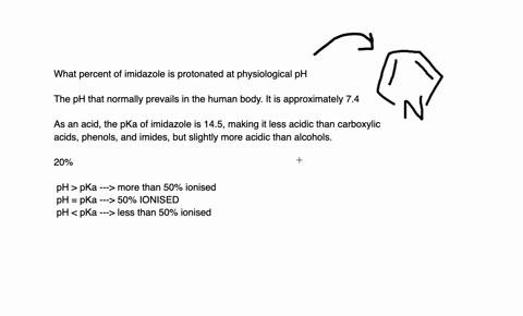 what-percent-of-imidazole-is-protonated-at-physiological-ph-74