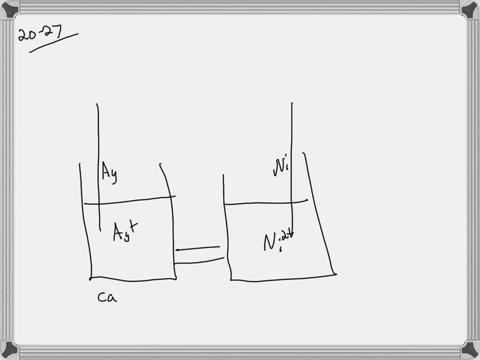 draw-a-diagram-of-a-voltaic-cell-whose-two-half-reactions-consist-of-ag-in-agno-_3-and-mathrmni-in-n