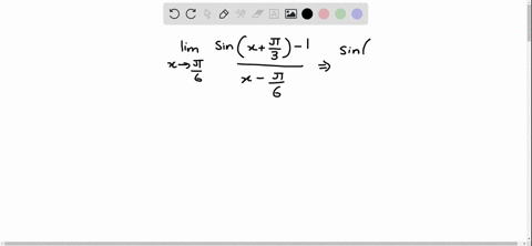 evaluate-the-limits-that-exist-lim-_x-rightarrow-pi-6-fracsin-leftxfrac13-piright-1x-frac16-pi