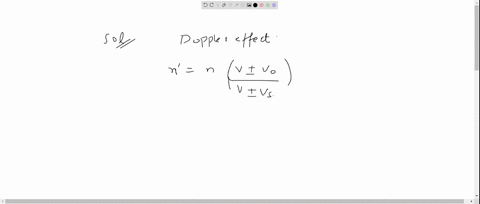 an-observer-moves-towards-a-stationary-source-of-sound-with-a-velocity-one-fifth-of-the-velocity-o-3