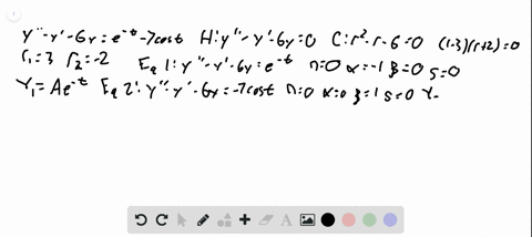 solve-the-equations-in-exercises-by-the-method-of-undetermined-coefficients-yprime-prime-yprime-6-ye