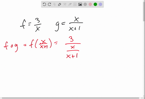 find-f-circ-g-and-g-circ-f-fxfrac3x-gxfracxx1