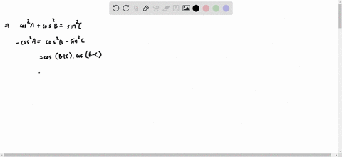 if-cos-2-acos-2-bcos-2-c1-prove-that-the-triangle-is-right-angled
