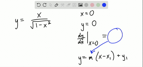 find-an-equation-for-the-tangent-line-to-the-graph-at-the-specified-value-of-x-yfracxsqrt1-x2-x0