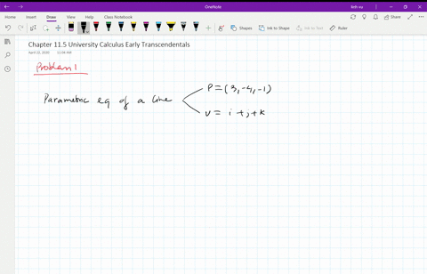 find-parametric-equations-for-the-lines-the-line-through-the-point-p3-4-1-parallel-to-the-vector-m-2