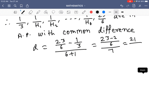 insert-six-harmonic-means-between-3-and-frac623