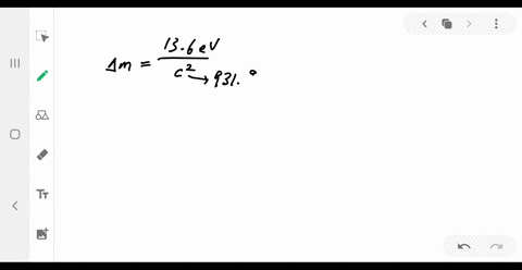 a-what-is-the-mass-defect-of-the-h-atom-due-to-the-binding-energy-of-the-electron-in-the-ground-stat