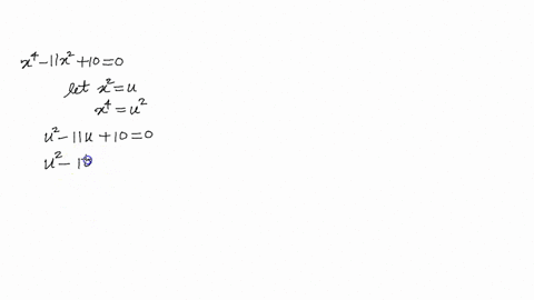 find-all-complex-solutions-of-each-equation-x4-11-x2100