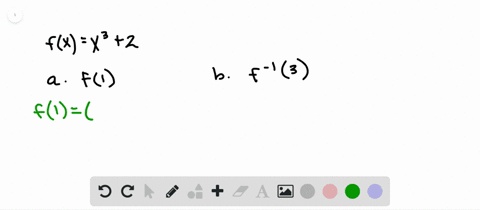 given-the-one-to-one-function-fxx32-find-the-following-hint-you-do-not-need-to-find-the-equation-for